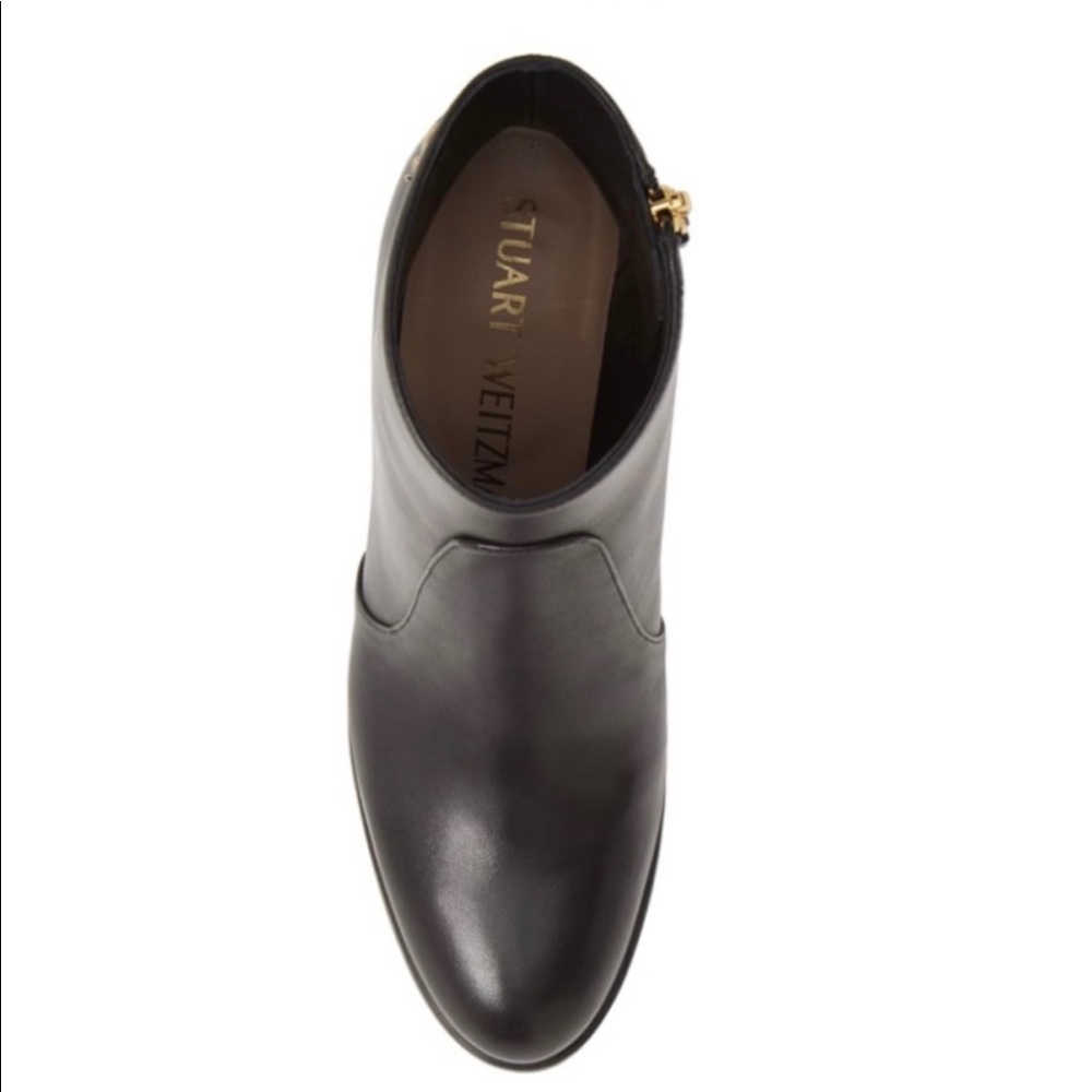 Stuart Weitzman Quinn Leather Booties - image 5